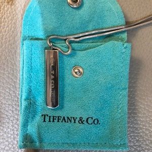 Silver Tiffany & Co necklace